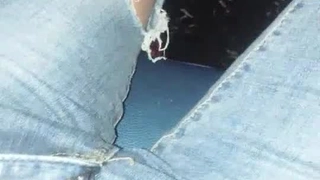 眼鏡妹帶著兩姐妹夜晚廣場和神經病流浪漢啪啪再勾引摩的司機野戰